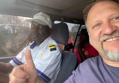 Micheal With Client In Car