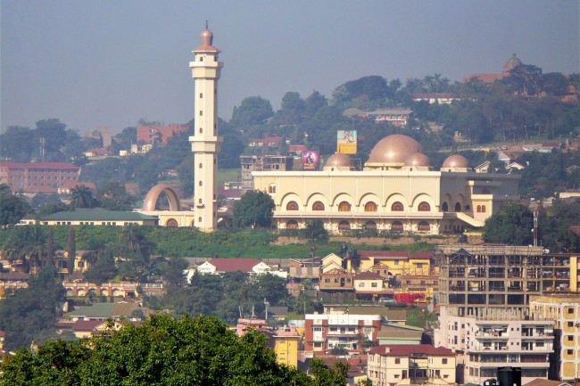 Amazing Views Of Kampala City From Gadaffi Mosque