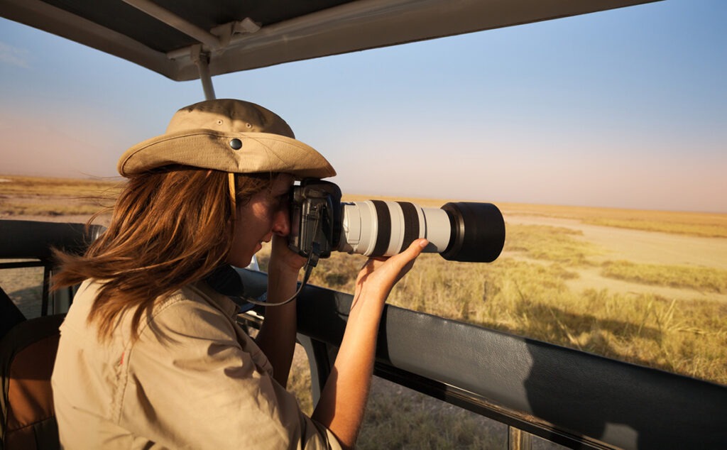 Wildlife photography in Uganda