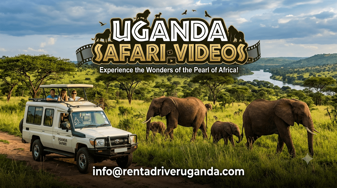 Uganda safari videos by Rent A Driver Uganda