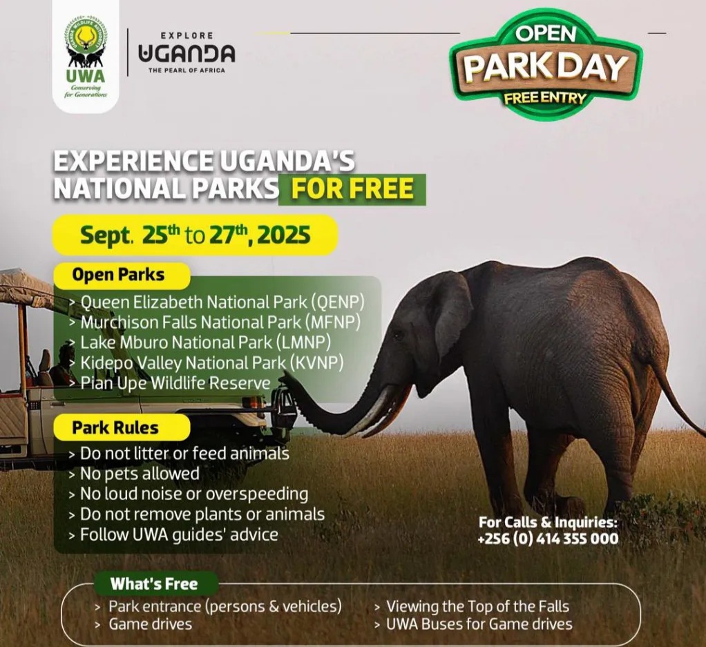 free-park-entry-uganda - Rent A Driver Uganda uganda national park free entry